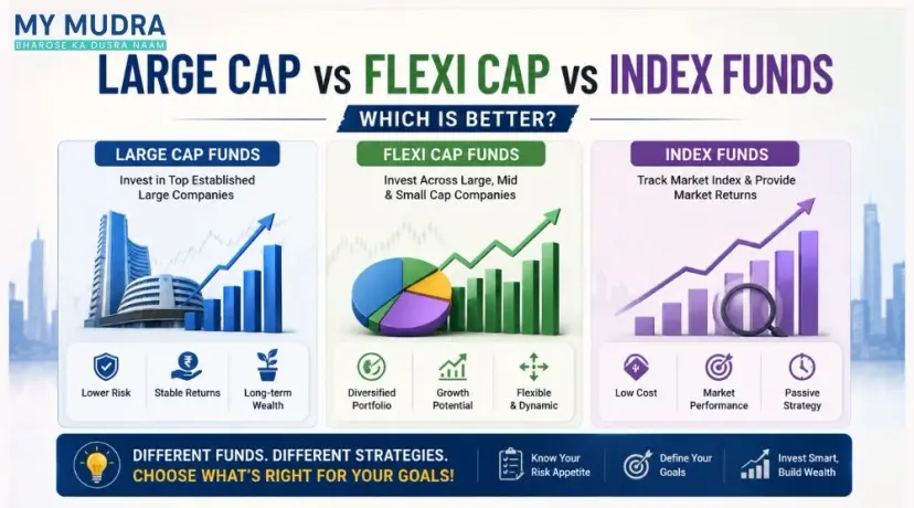 Featured blog post: Large Cap vs Flexi Cap vs Index Funds: Which Is Better?