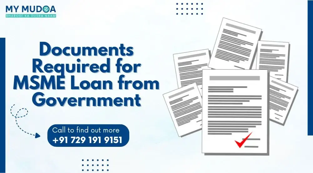 Documents Required for MSME Loan