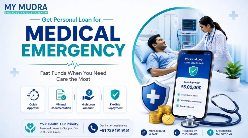 Get Personal Loan for Medical Emergency