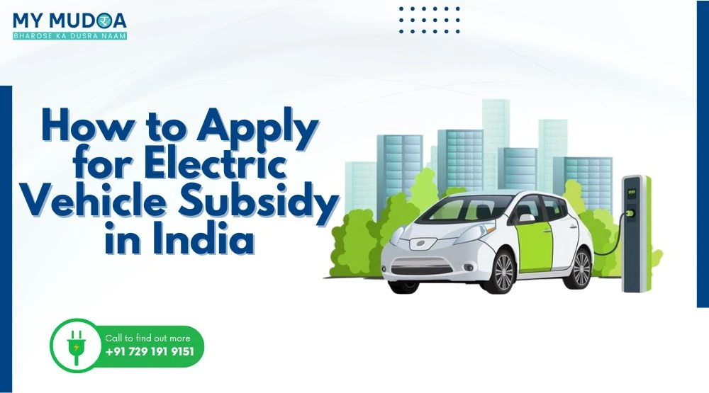 how to apply for electric vehicle subsidy in india