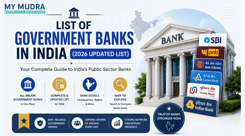 List of Government Banks in India (2026 Updated List)