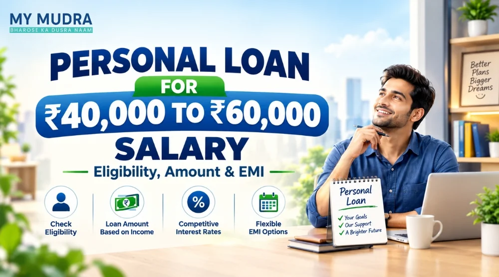Blog post: Personal Loan for ₹40,000 to ₹60,000 Salary: Eligibility, Amount & EMI