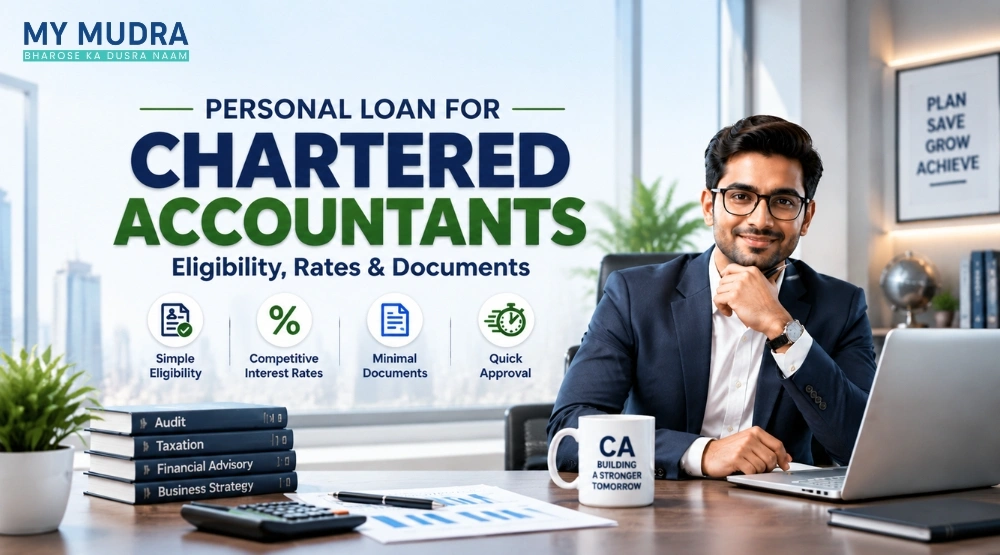 Blog post: Personal Loan for Chartered Accountants: Eligibility, Rates & Documents