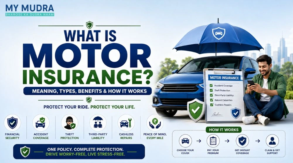 Blog post: What Is Motor Insurance? Meaning, Types, Benefits and How It Works