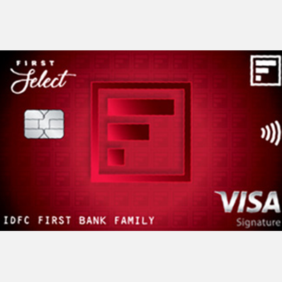 First Select IDFC Credit Card