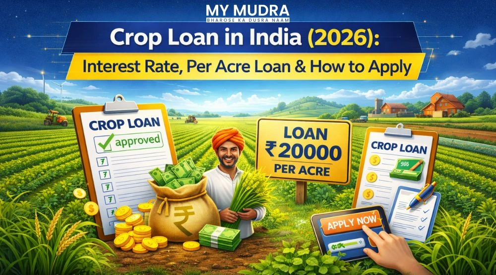 Crop Loan in India (2026): Interest Rate, Per Acre Loan & How to Apply