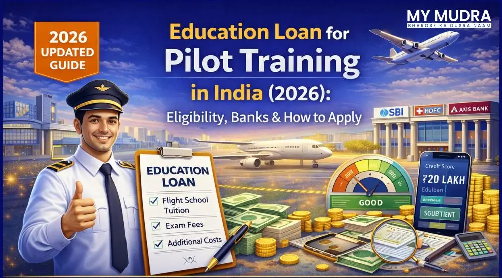 Education Loan for Pilot Training in India (2026 Guide)
