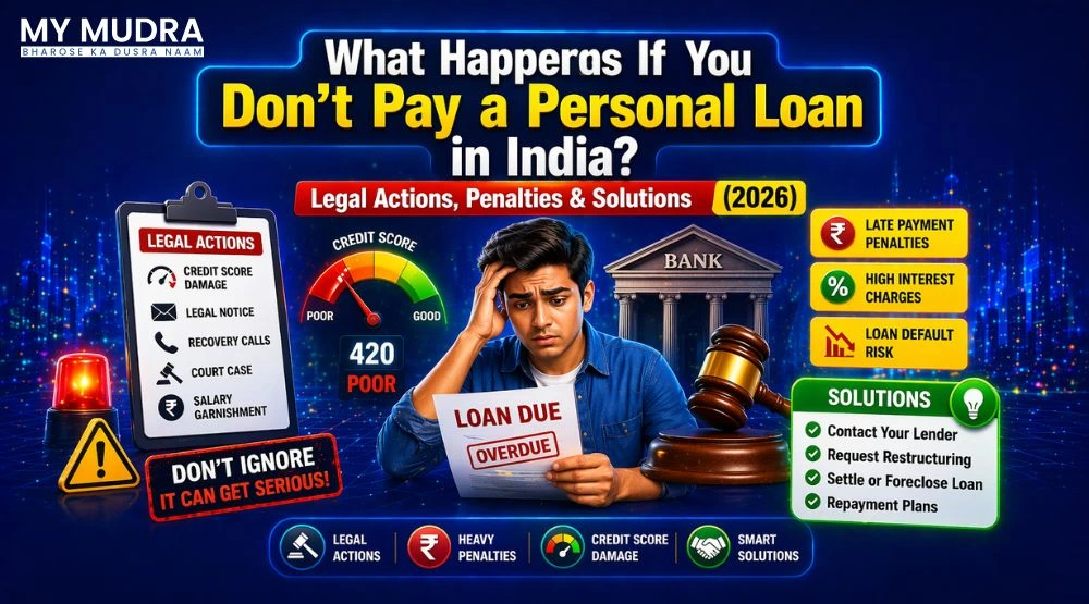 What Happens If You Don’t Pay a Personal Loan in India? Legal Actions, Penalties & Solutions (2026)