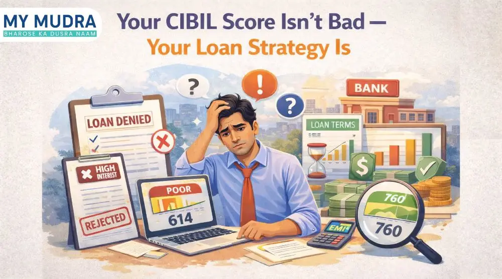 Your CIBIL Score Isn’t Bad – Fix Your Loan Strategy (2026)