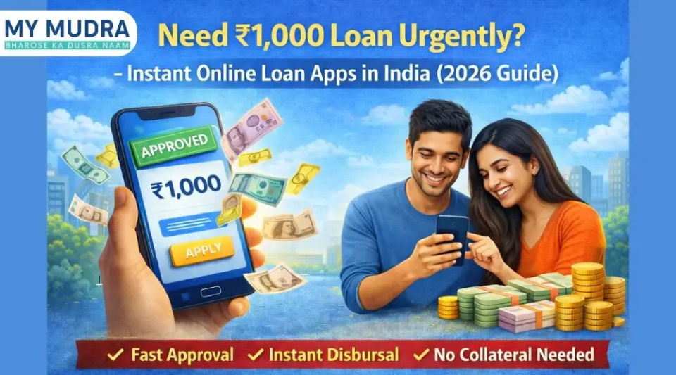 Need ₹1,000 Loan Urgently? Instant Online Loan Apps in India (2026 Guide)