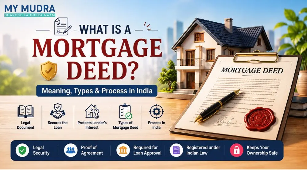 Mortgage Deed Meaning, Types & Registration Process in India