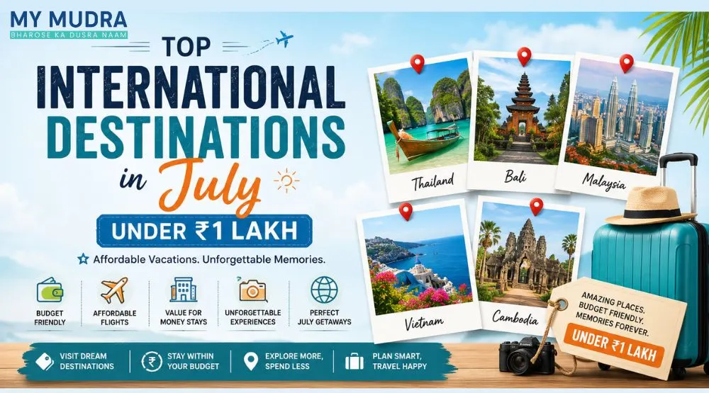 Top International Destinations in July Under ₹1 Lakh