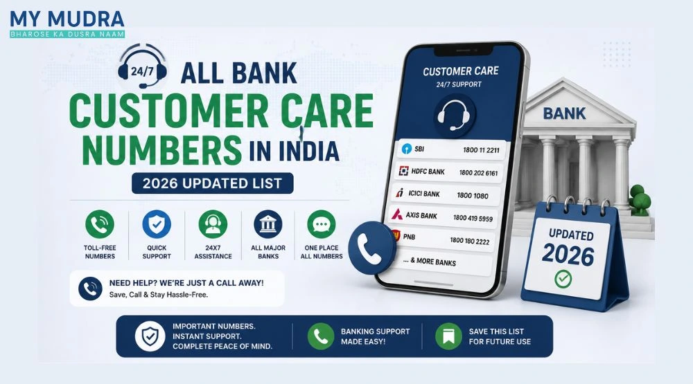 All Bank Customer Care Numbers in India (2026 Updated List)
