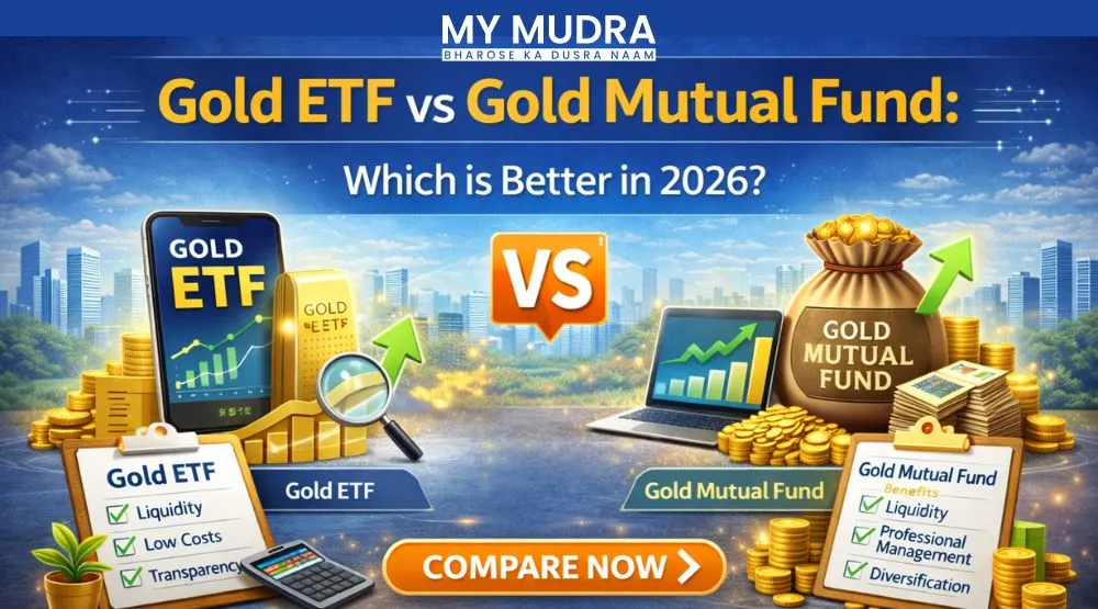 Gold ETF vs Gold Mutual Fund Comparison