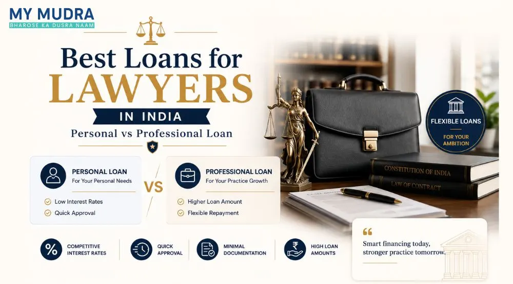 Best Loans for Lawyers in India: Personal vs Professional Loan 