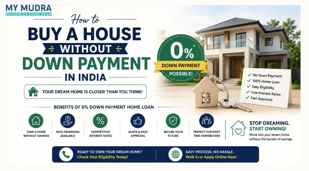 How to Buy a House Without a Down Payment in India