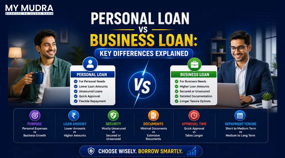 Personal Loan vs Business Loan: Key Differences, Interest Rates & Which is Better