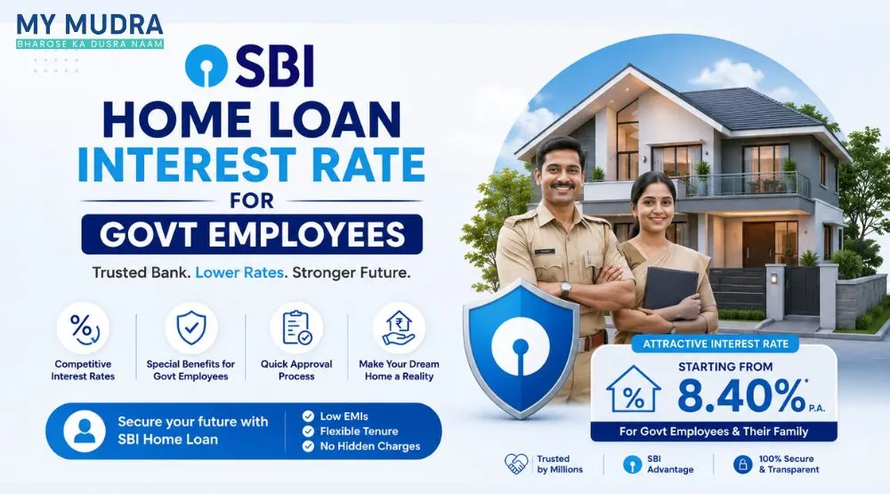 SBI Home Loan Interest Rate for Govt Employees