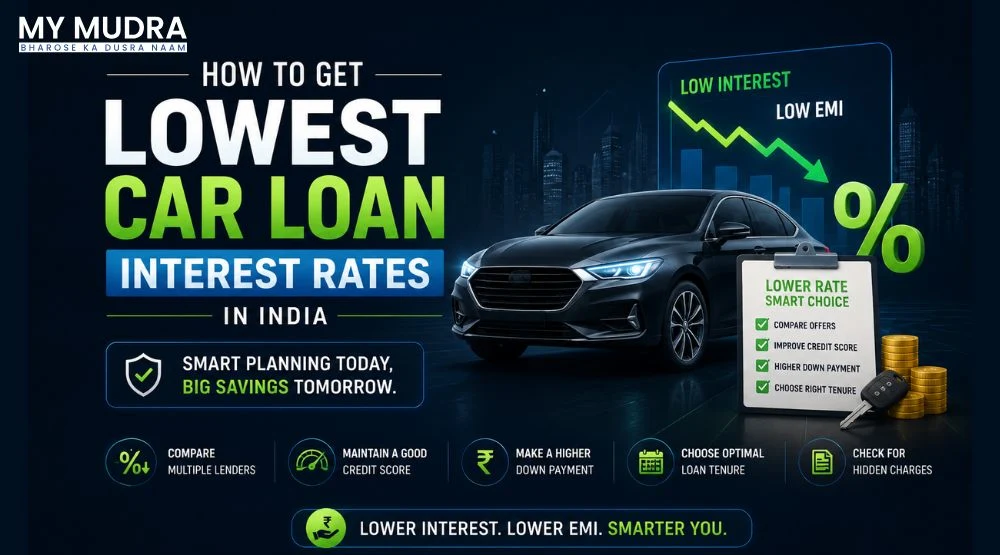 How to Get Lowest Car Loan Interest Rates in India