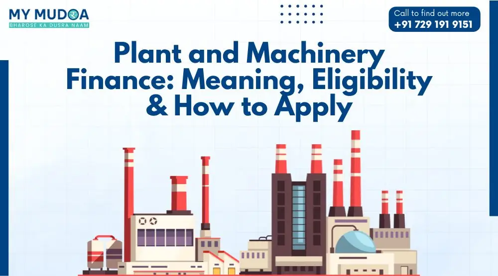 Plant and Machinery Finance