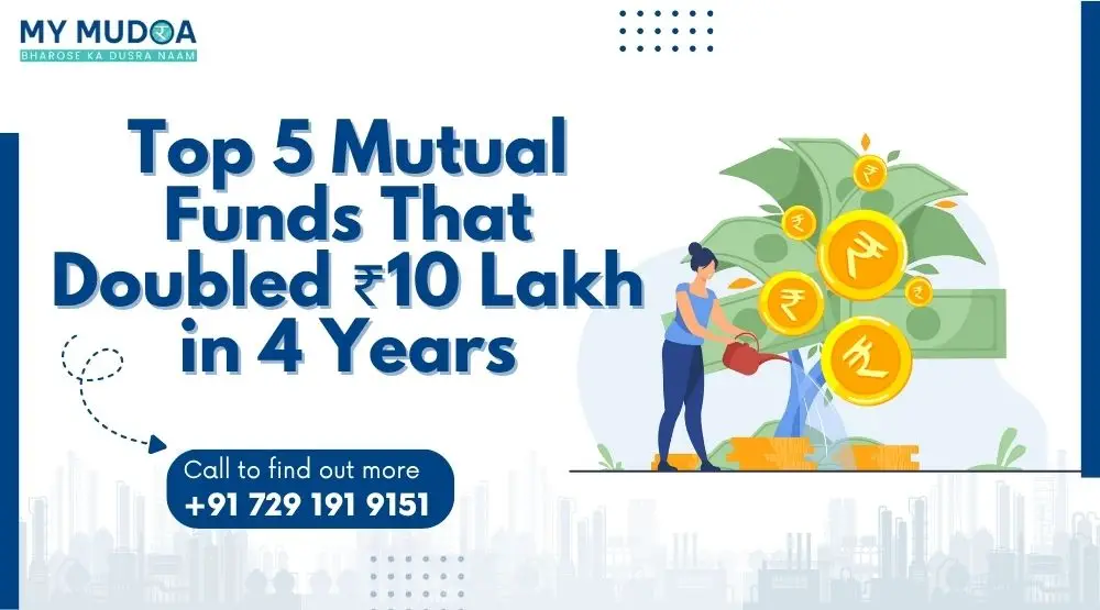 Top 5 Mutual Funds That Doubled ₹10 Lakh in 4 Years